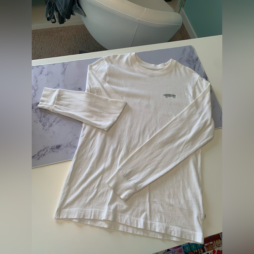 Vans Holographic Print Long Sleeve Tee